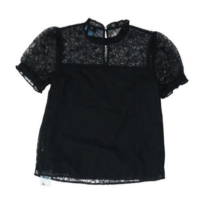 Black Floral Blouse