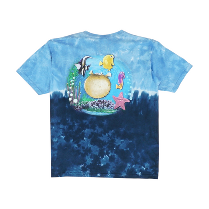 Vintage Blue Graphic T-Shirt