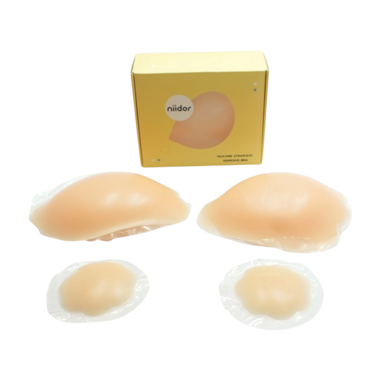 Nude Strapless Adhesive Bra