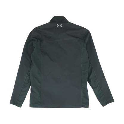 Black Solid Active Jacket