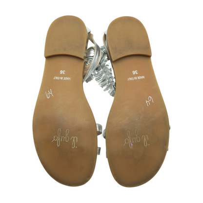 Silver Sandals Shoes