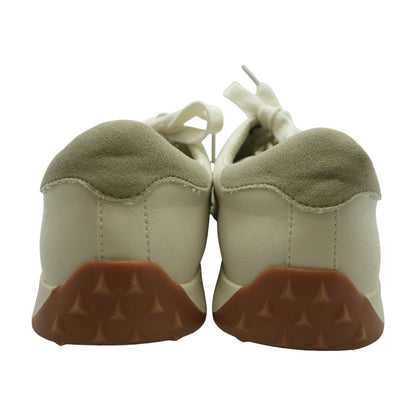 White Lace Up Casual Shoes