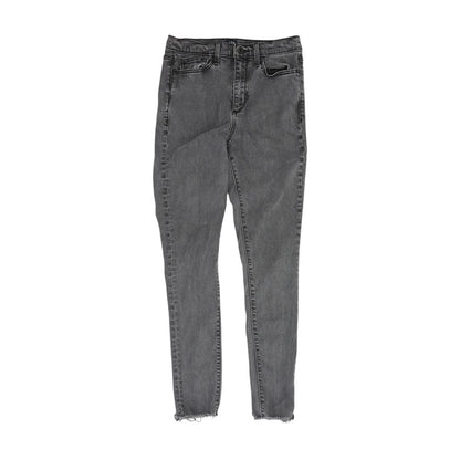 Gray High Rise Skinny Leg Jeans