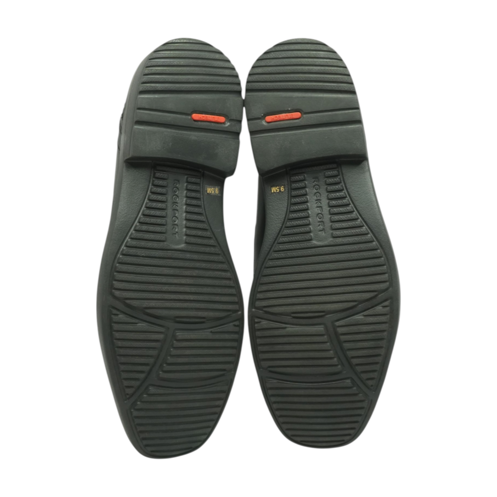 Black Slip-On Dress Shoes