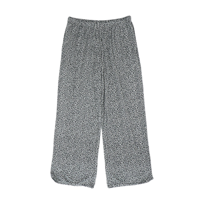Gray Animal Print Pajama Bottom