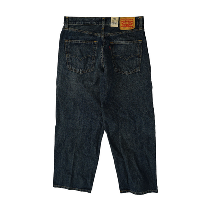 578 Navy Loose Jeans