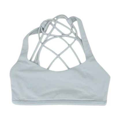 Gray Sports Bra
