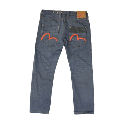 2010 Genes Pocket-Detail Denim Jeans