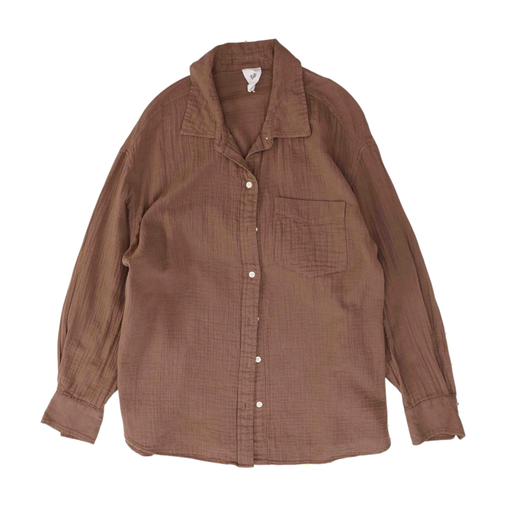 Brown Button Down