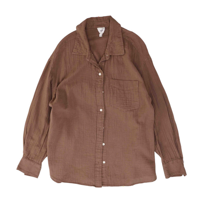 Brown Button Down