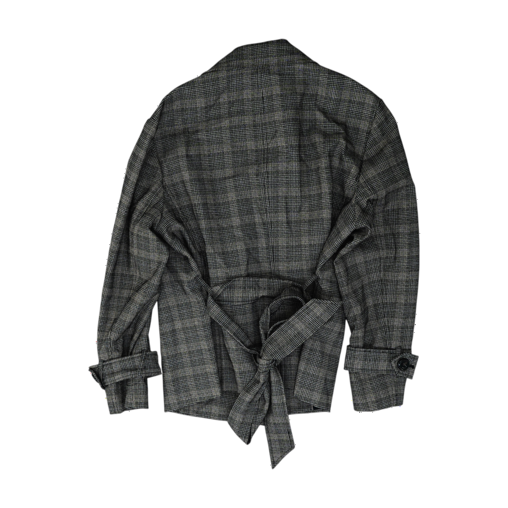 Brown Plaid Blazer
