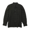 Black Check Long Sleeve Button Down