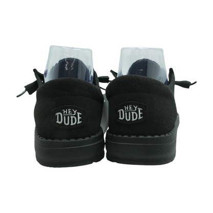 Black Slip-On Flats
