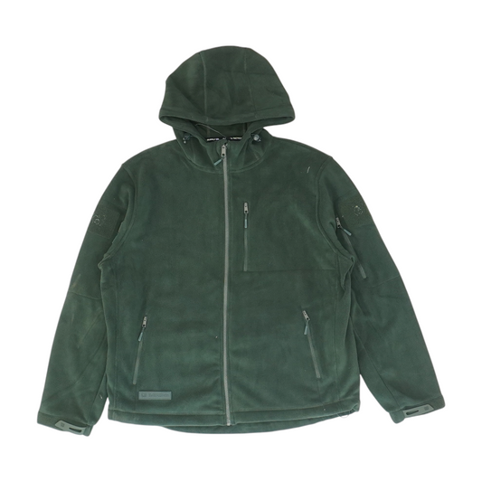 Green Solid Active Jacket