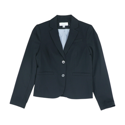 Black Solid Blazer