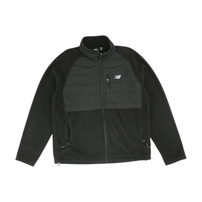 Black Solid Active Jacket