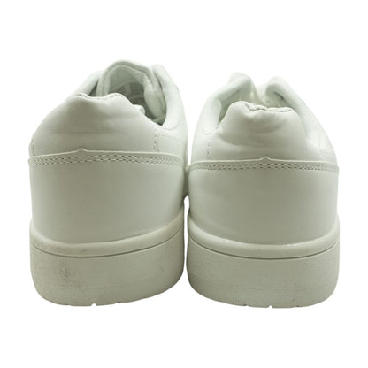White Low Top Athletic Shoes