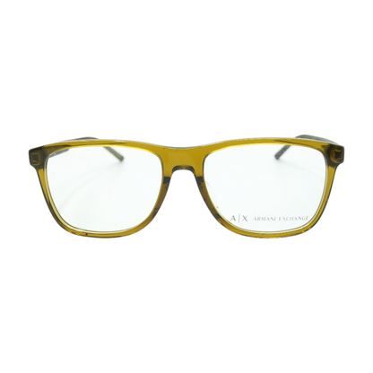 Brown AX 3048F Square Prescription Eyewear