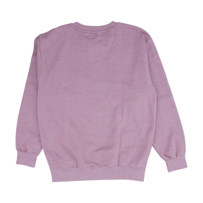Pink Solid Sweatshirt Pullover