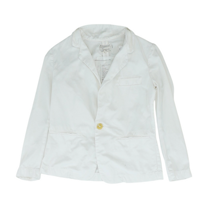 Ivory Solid Blazer