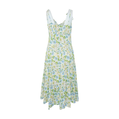 Multi Floral Midi Dress