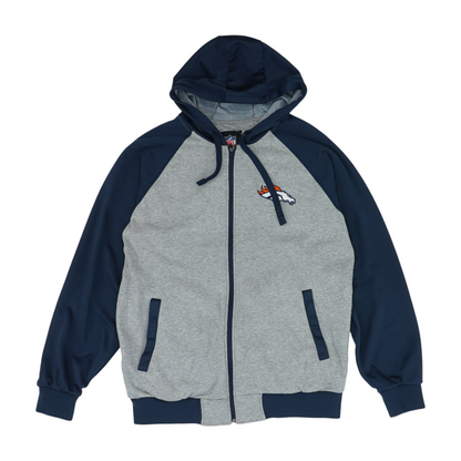 Gray Denver Broncos Color Block Jacket