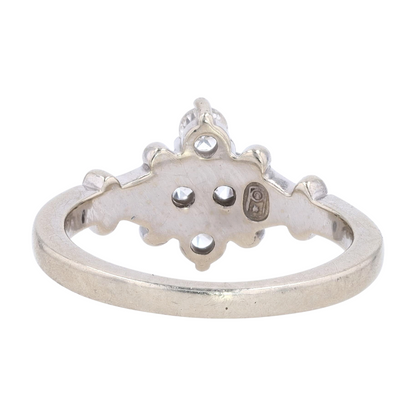 1/6 ctw 14K White Gold Diamond Fashion Ring