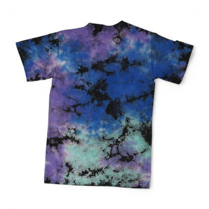 Purple Tie Dye Crewneck T-Shirt