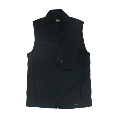 Black Solid Vest