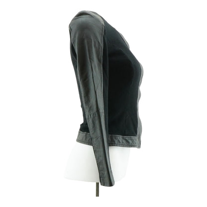 Black Color Block Lightweight Jacket
