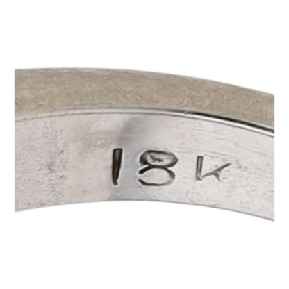 1/6 ctw 18K White Gold Diamond Band Ring