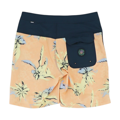 Orange Floral Swim Bottom