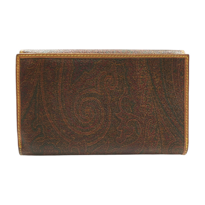 Paisley Jacquard Canvas Etro Wallet