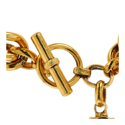 Gold Plated Brass Barrera Tassel Chain Bracelet