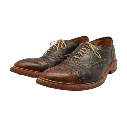 Brown Lace-Up Dress Shoes