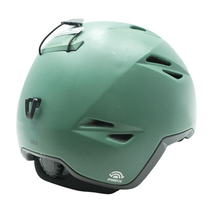 Green Ski Helmet