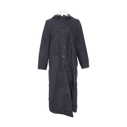 Vintage Black Solid Coat
