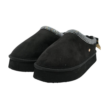 Black House Slipper Flats