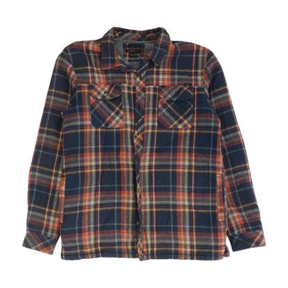 Navy Plaid Jacket