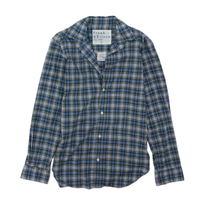 Blue Plaid Button Down