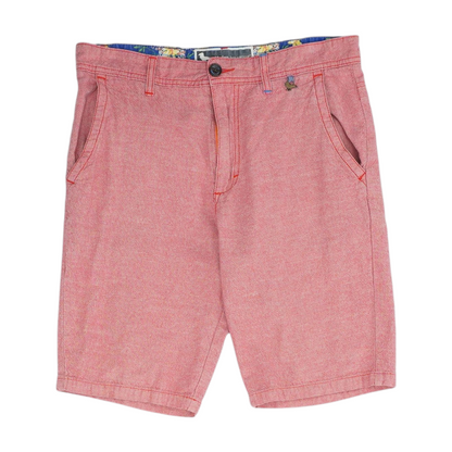 Red Chino Shorts