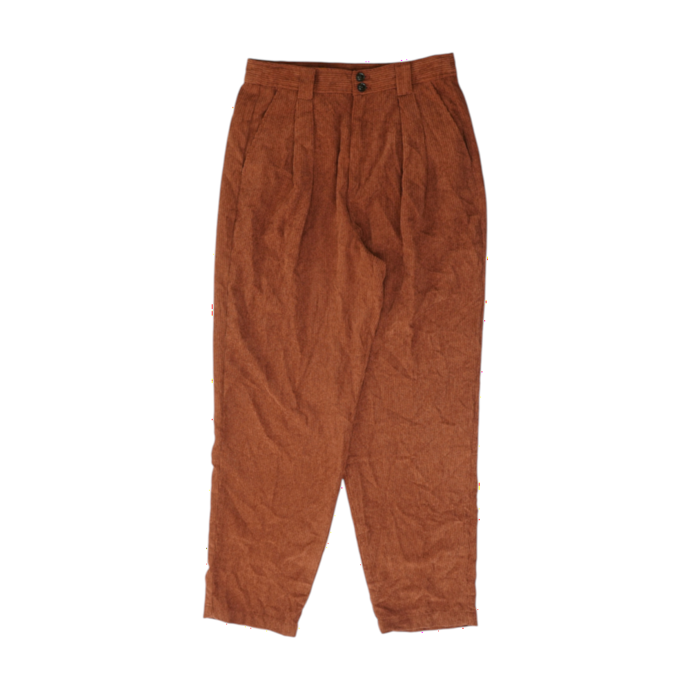 Rust Straight Pants
