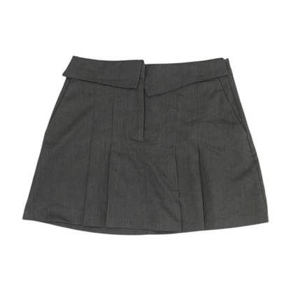 Charcoal Mini Skirt