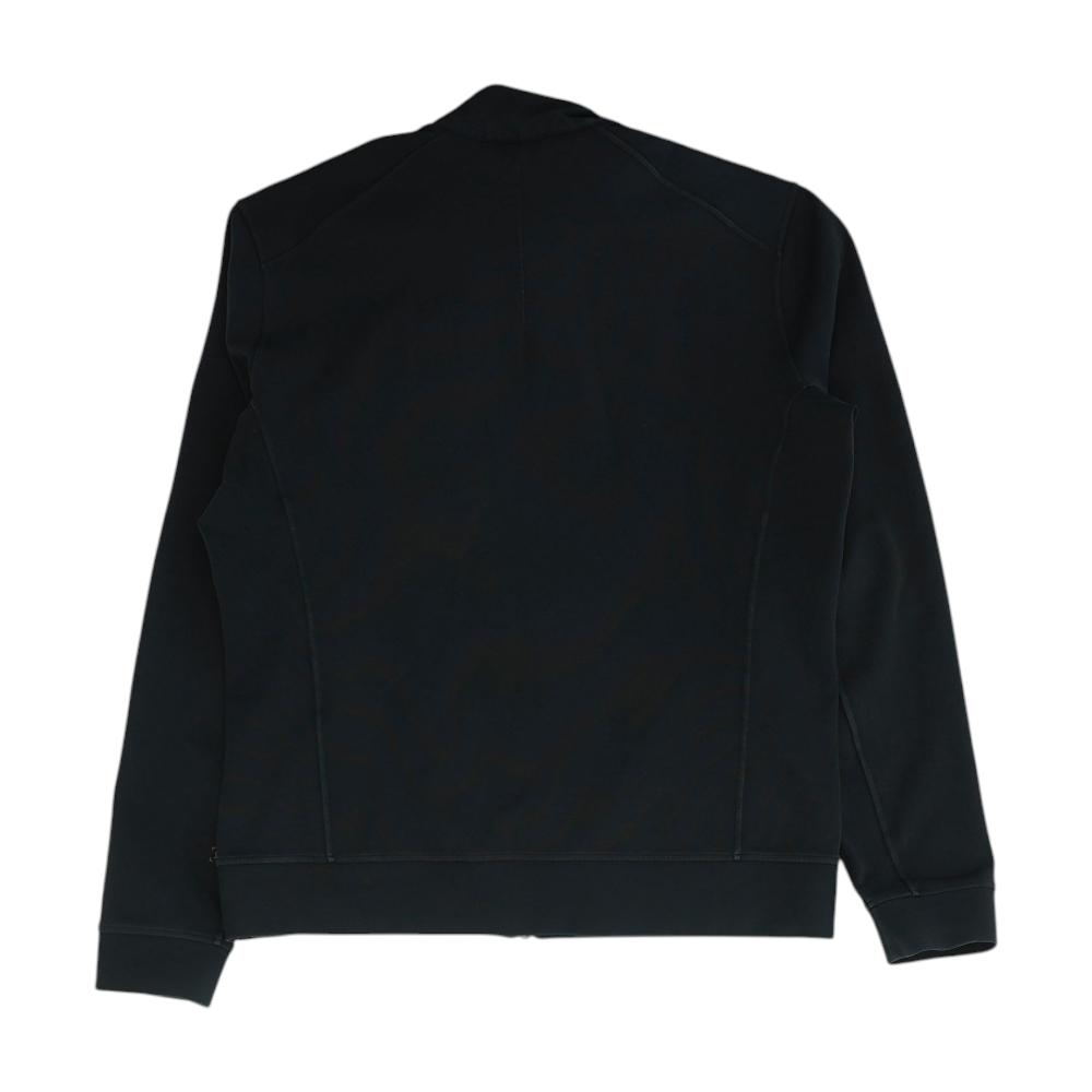 Black Solid Active Jacket