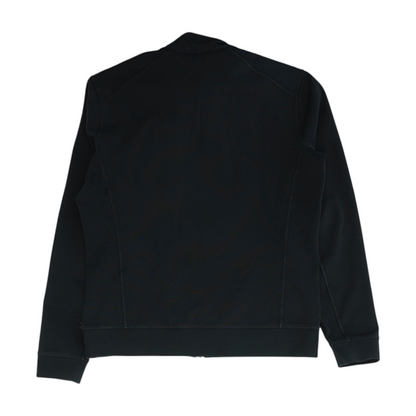 Black Solid Active Jacket