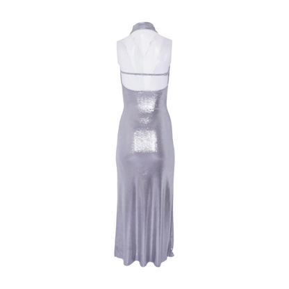 Silver Maxi Dress