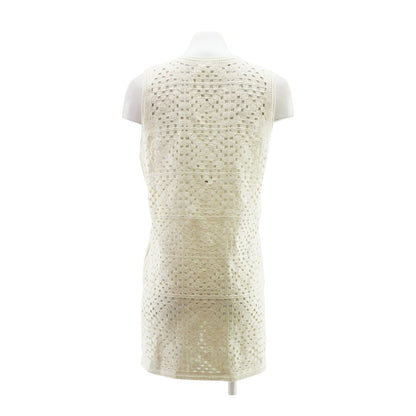 Ivory Solid Mini Dress