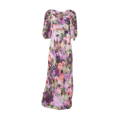 Multi Floral Maxi Dress