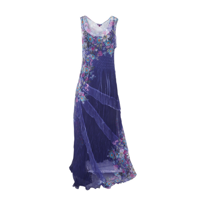 Navy Floral Maxi Dress