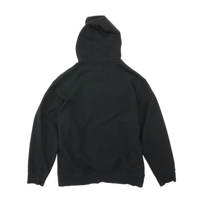 Black Solid Hoodie Pullover